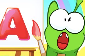 ABC songs with Om Nom 🍎 English Lessons 🎶