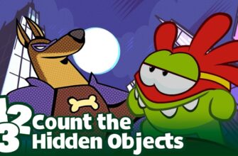 Count the Hidden Object! Om Nom can help ⭐️