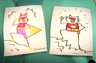 Рисунок на конкурс — 20 серия — Котёнок Шмяк — Мультик для детей про котов