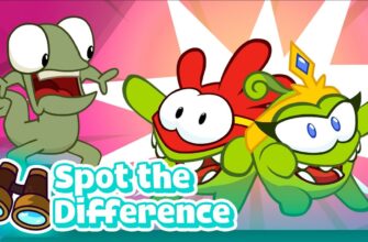 Spot the Difference when it's Chameleon's Prank! Om Nom needs help 🚀