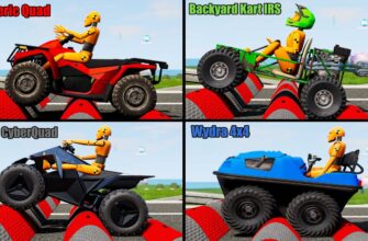 Quad Bikes Battle - Beamng drive