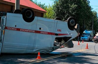 В Иваново в аварии пострадали три работника скорой помощи