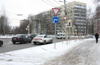 Новый светофор начал работать на перекрёстке в Рязани